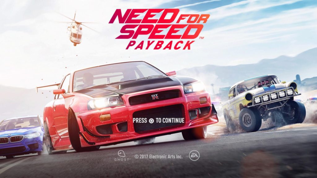 Need for Speed Payback　クリア後レビュー